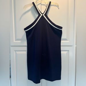 Boston Proper Women’s Blue Sleeveless Beyond Travel Dress